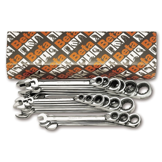 Vendita online Serie di 19 chiavi combinate a cricchetto art.142/S19